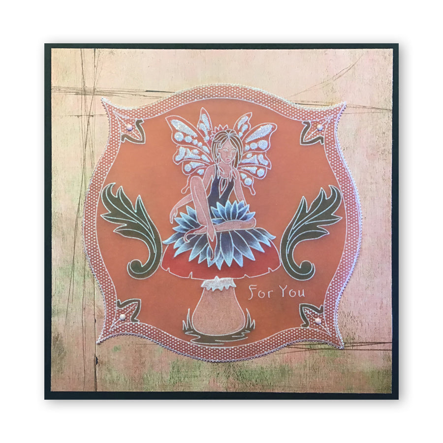 Beauty Filigree Swirls A6 Groovi Plate