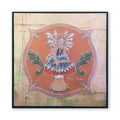 Beauty Filigree Swirls A6 Groovi Plate