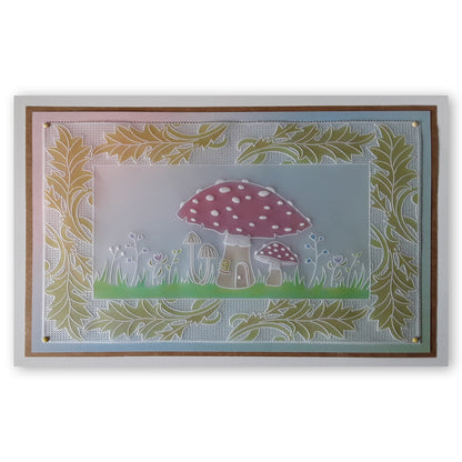 Faith Filigree Swirls A6 Groovi Plate