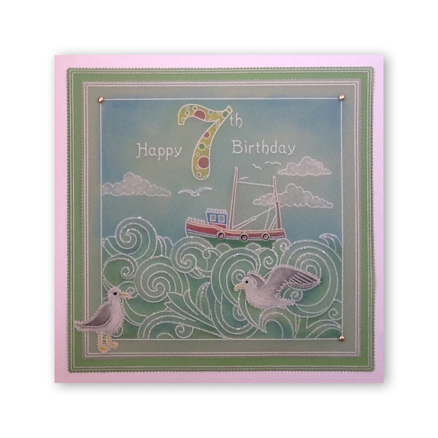 Peace Filigree Swirls A6 Groovi Plate