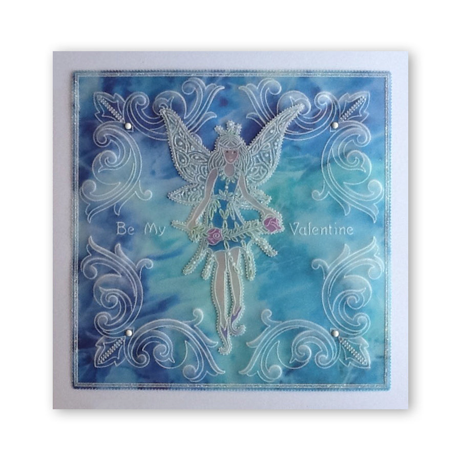 Beauty Filigree Swirls A6 Groovi Plate