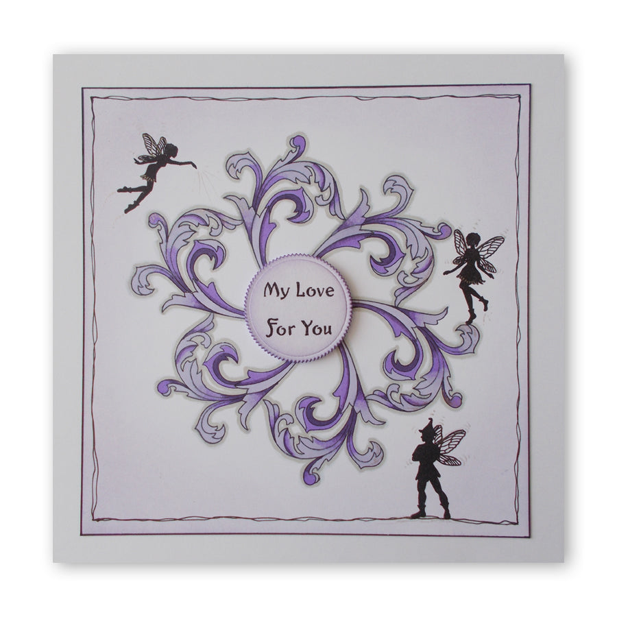 Joy Filigree Swirls A6 Groovi Plate