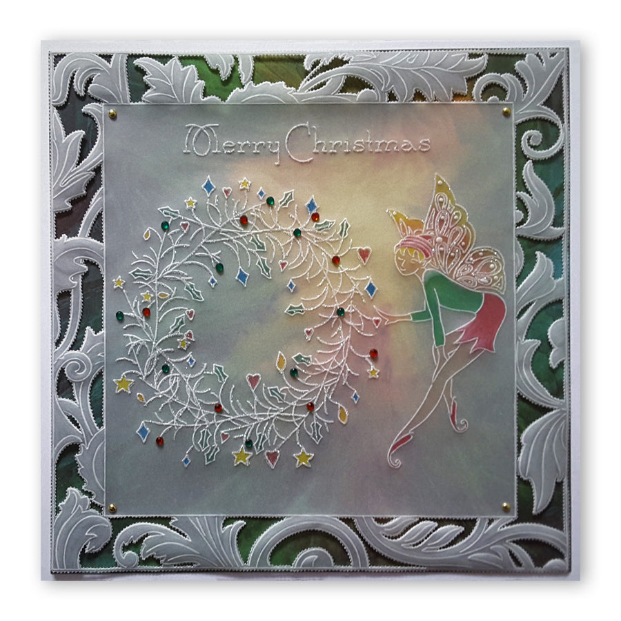 Hope Filigree Swirls A6 Groovi Plate