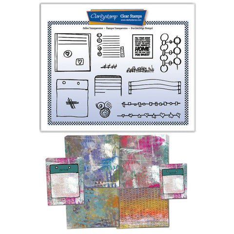 Sam's Fill Your Home A5 Stamp & Papers Duo