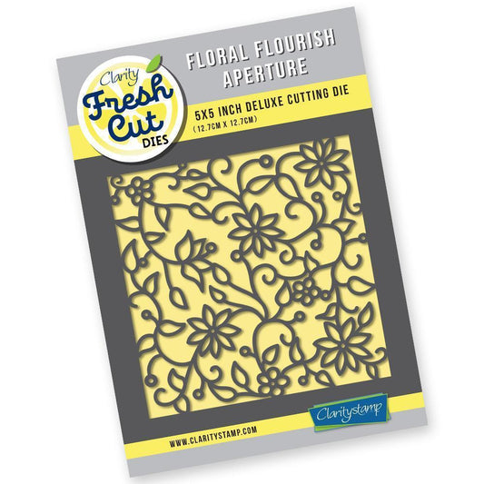 Floral Flourish Aperture Clarity Fresh Cut Dies