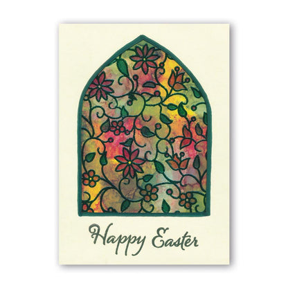 Floral Flourish 7" x 7" Frameless Stencil