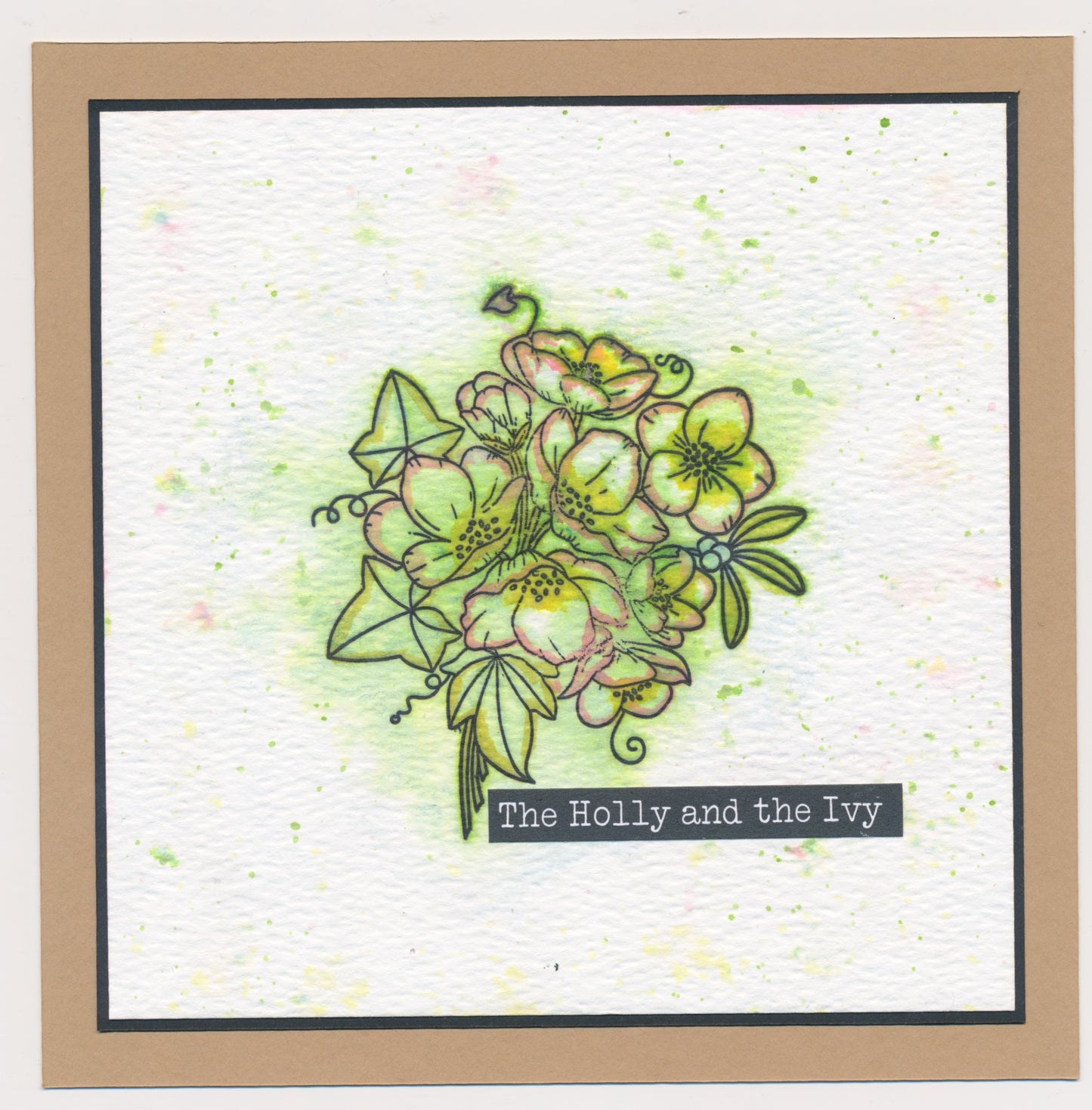 Linda's Christmas Rose A6 Stamp & Mask Set