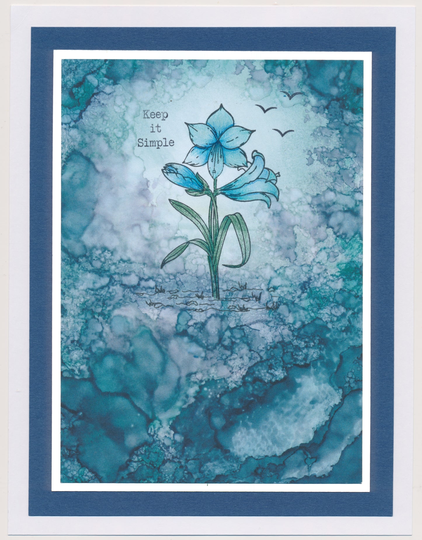 Linda's Amaryllis A6 Stamp & Mask Set