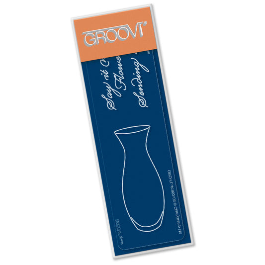 Linda's Floral Vase Groovi Spacer Plate