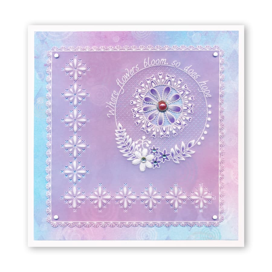 Flower Rounds Spacer Groovi Go! Spacer Plate