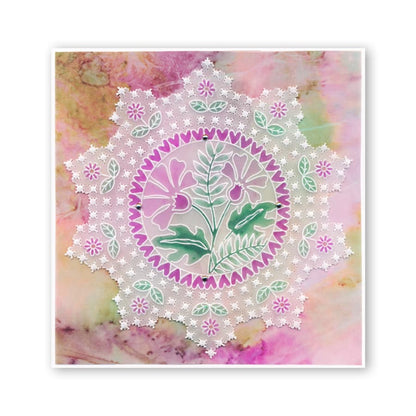 Floral Friends Rounds Collection A6 Square Groovi Baby Plate Set