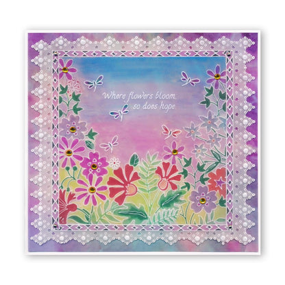 Cornflower & Friends Round A6 Square Groovi Baby Plate