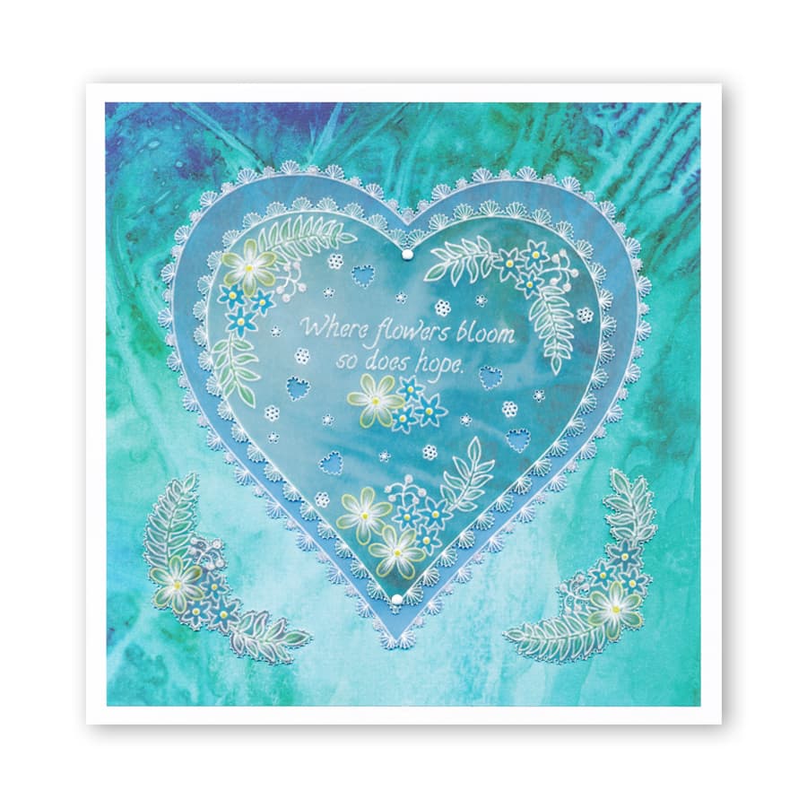 Floral Friends Rounds Collection A6 Square Groovi Baby Plate Set