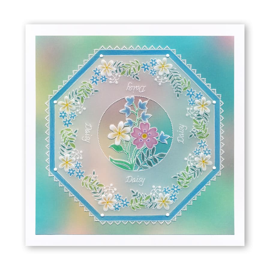 Floral Friends Rounds Collection A6 Square Groovi Baby Plate Set