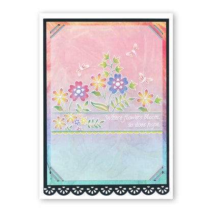 Floral Friends Rounds Collection A6 Square Groovi Baby Plate Set