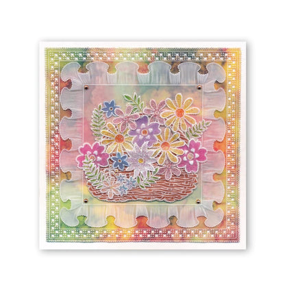 Cornflower & Friends Round A6 Square Groovi Baby Plate