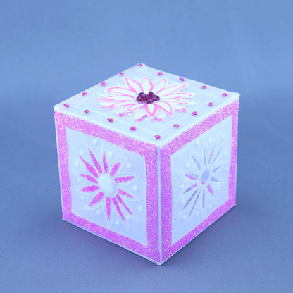 Floral Squares - Daisy Groovi Border Plate