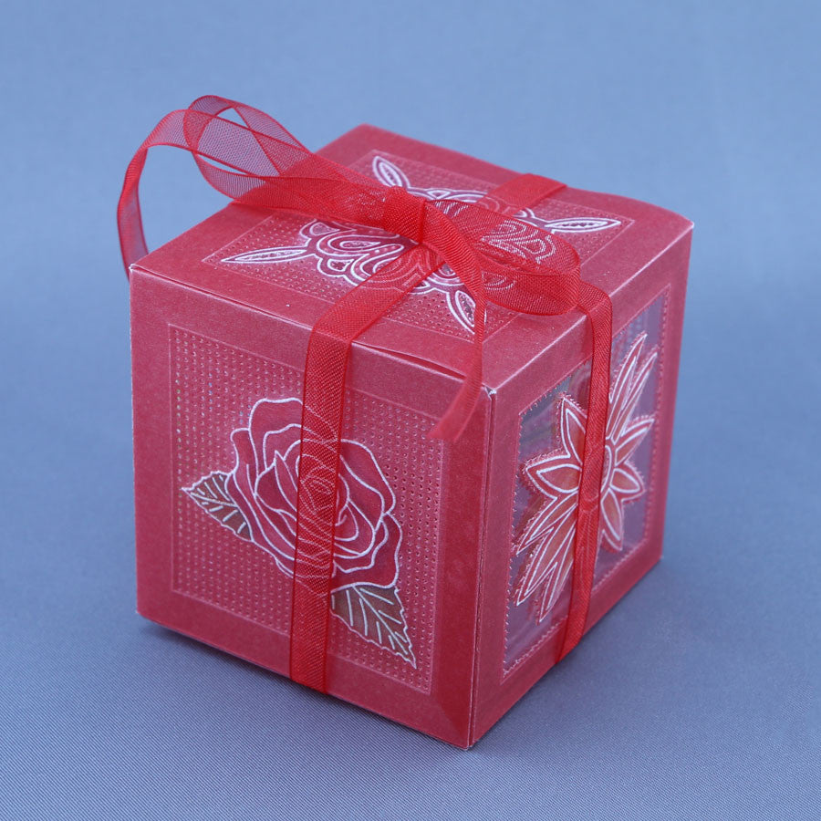 Floral Squares - Daisy Groovi Border Plate