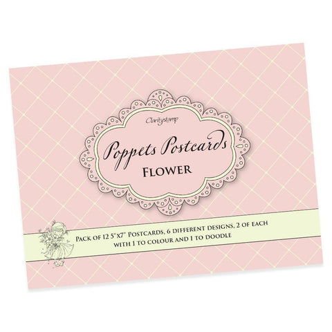 Poppets Postcards - Flower