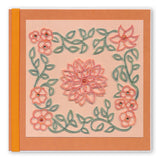 Flower Tangles A5 Square Groovi Plate Set