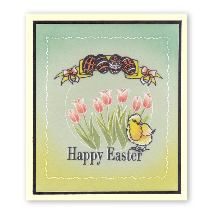 Flowers & Vases A6 Square Groovi Baby Plate Set