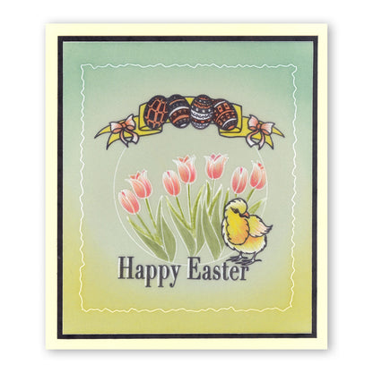 Flowers & Vases A6 Square Groovi Baby Plate Set