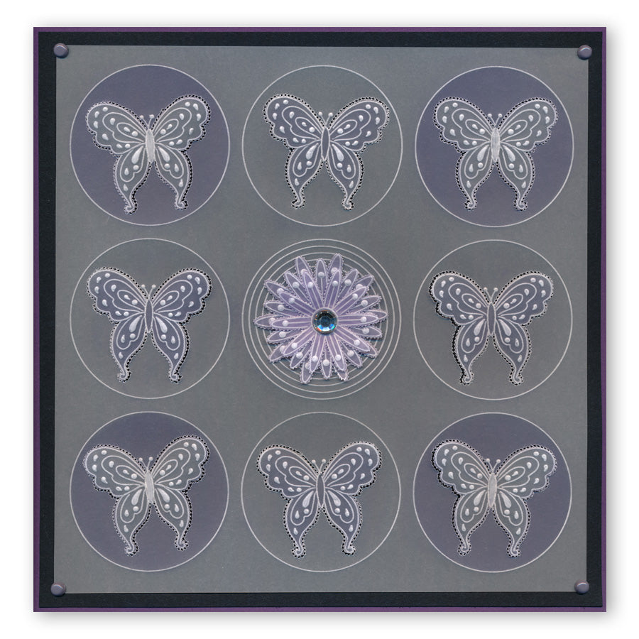 Framework Circles A4 Square Groovi Plate