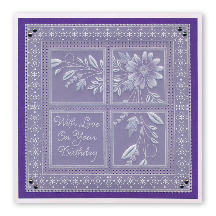 Framework Squares A4 Square Groovi Plate