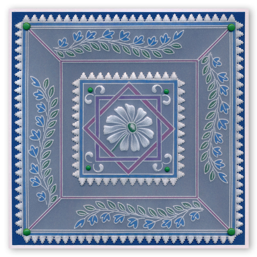 Framework Squares A4 Square Groovi Plate