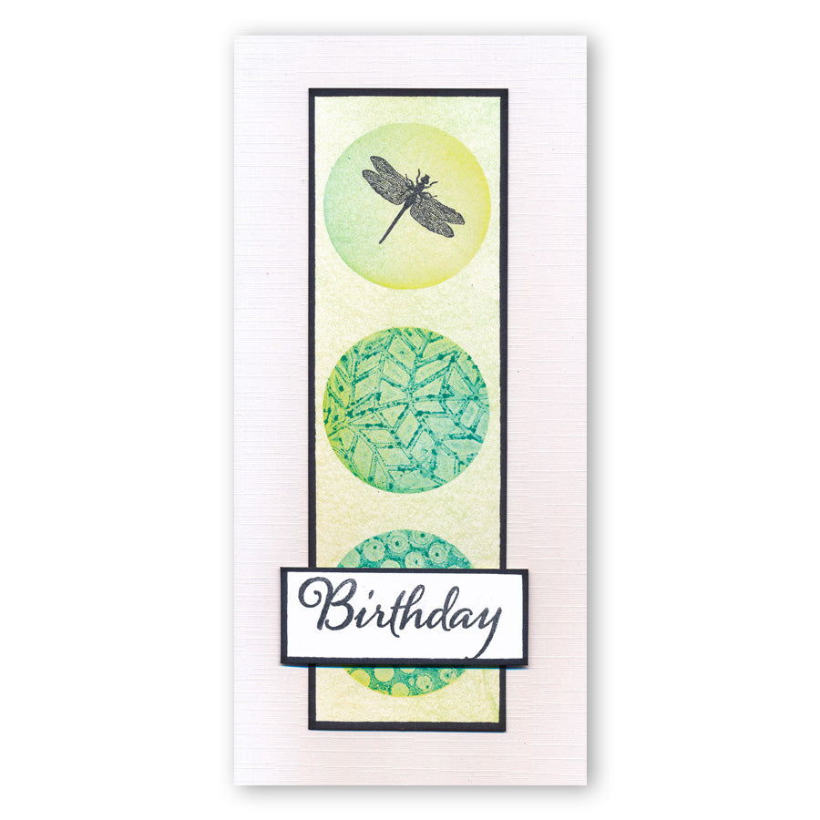 Framework Circles 7" x 7" Stencil