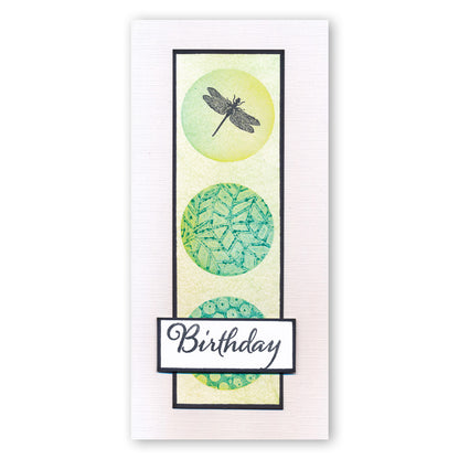 Framework Circles 7" x 7" Stencil