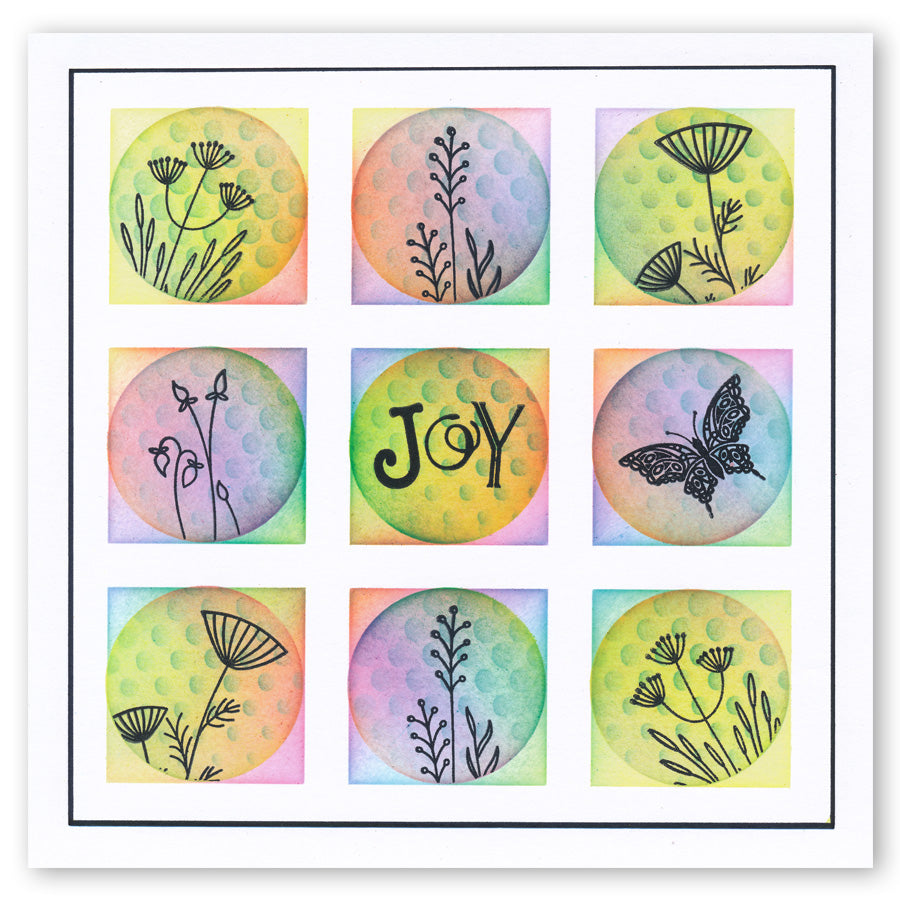 Framework Squares 7" x 7" Stencil