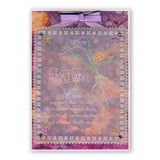 Freesias & Mother Verse A5 Square Groovi Plate