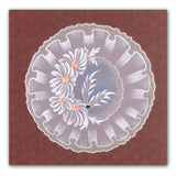 Frilly Circle & Friends A5 Square Groovi Plate Duo