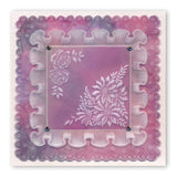 Frilly Square A5 Square Groovi Plate