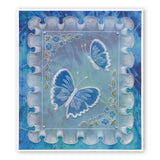 Frilly Square & Friends A5 Square Groovi Plate Duo
