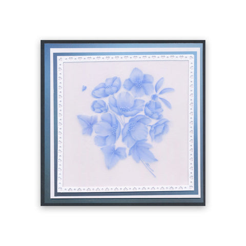 Frosted Floral Overlay Pack - Christmas Rose