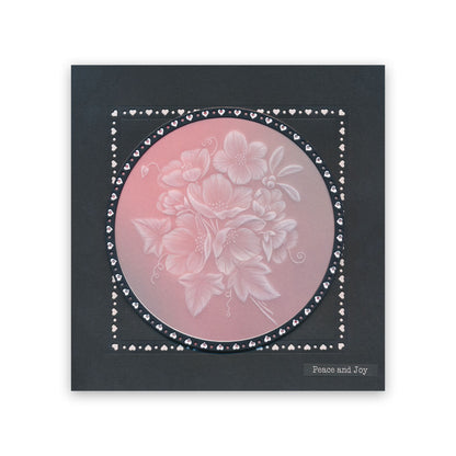 Frosted Floral Overlay Pack - Christmas Rose