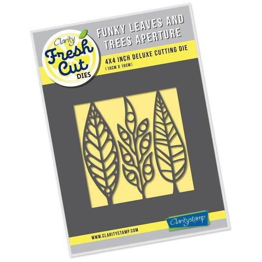 Funky Leaves & Trees Aperture Clarity Fresh Cut Die
