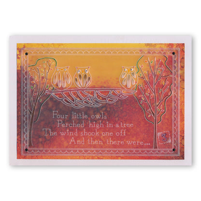 Funky Foliage A6 Groovi Plate