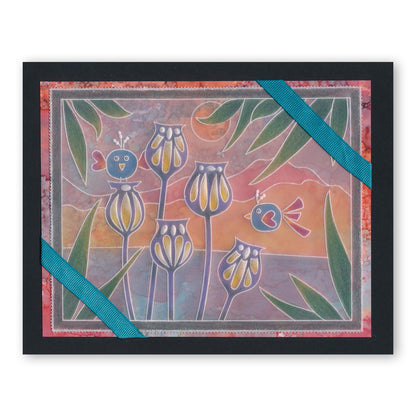 Funky Foliage & Seed Heads A6 Groovi Plate Set