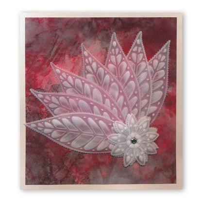 Funky Foliage & Seed Heads A6 Groovi Plate Set