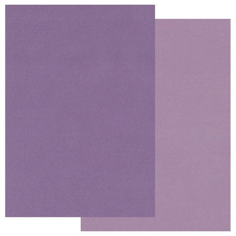 Purple x20 Groovi Two Tone Parchment Paper A5