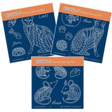 Feline Delights A6 Square Groovi Baby Plate Set