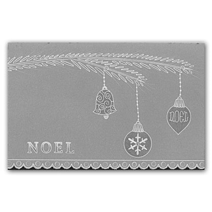 Bunting & Baubles Groovi Border Plate Set