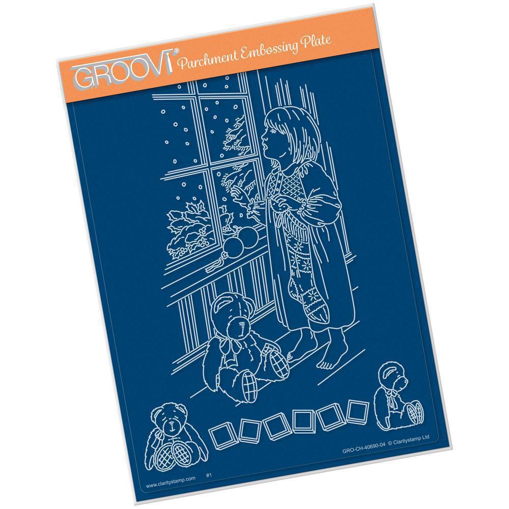 Jayne's Christmas Eve A5 Groovi Plate