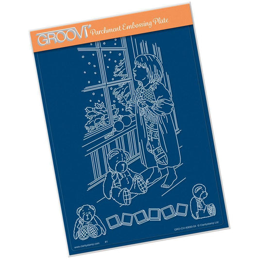 Jayne's Christmas Eve A5 Groovi Plate