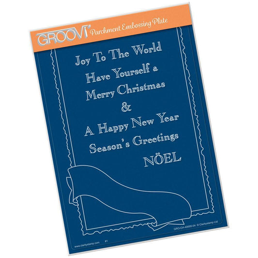 Jayne's Postcard Framer A5 Groovi Plate