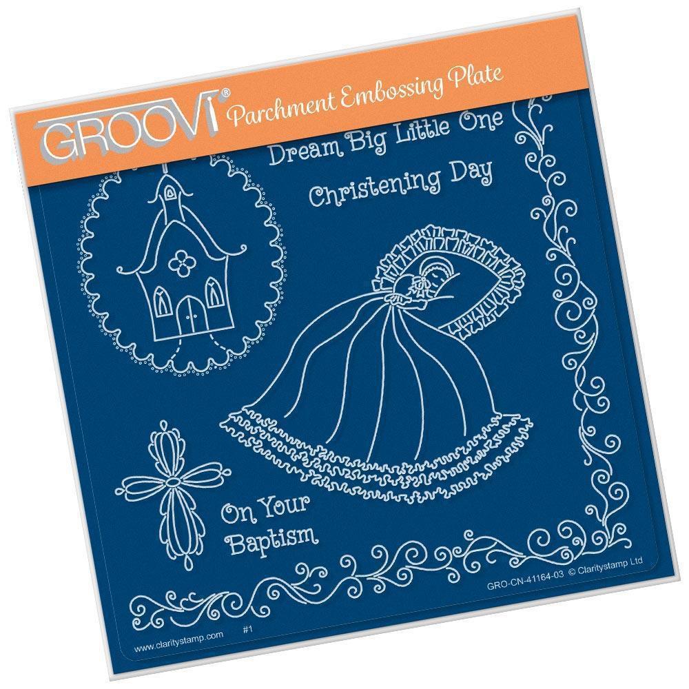 Linda's Dream Big Little One A5 Square Groovi Plate