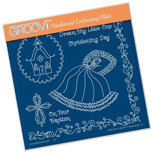Linda's Dream Big Little One A5 Square Groovi Plate
